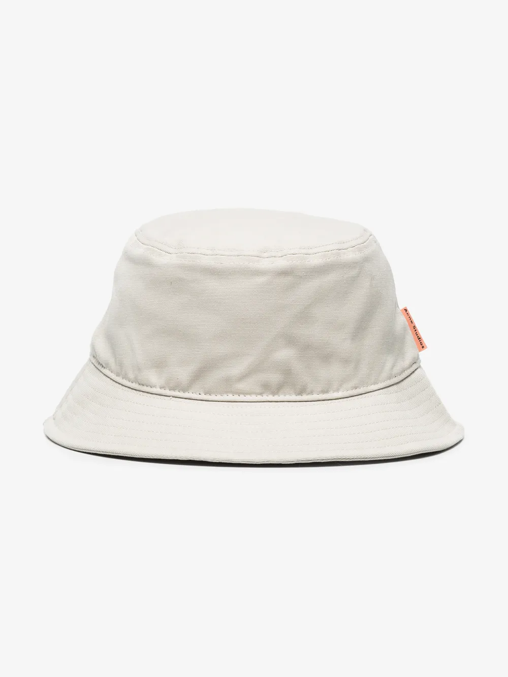 ACNE STUDIOS ACNE STUDIOS NEUTRAL COTTON CANVAS BUCKET HAT,C4008314574653