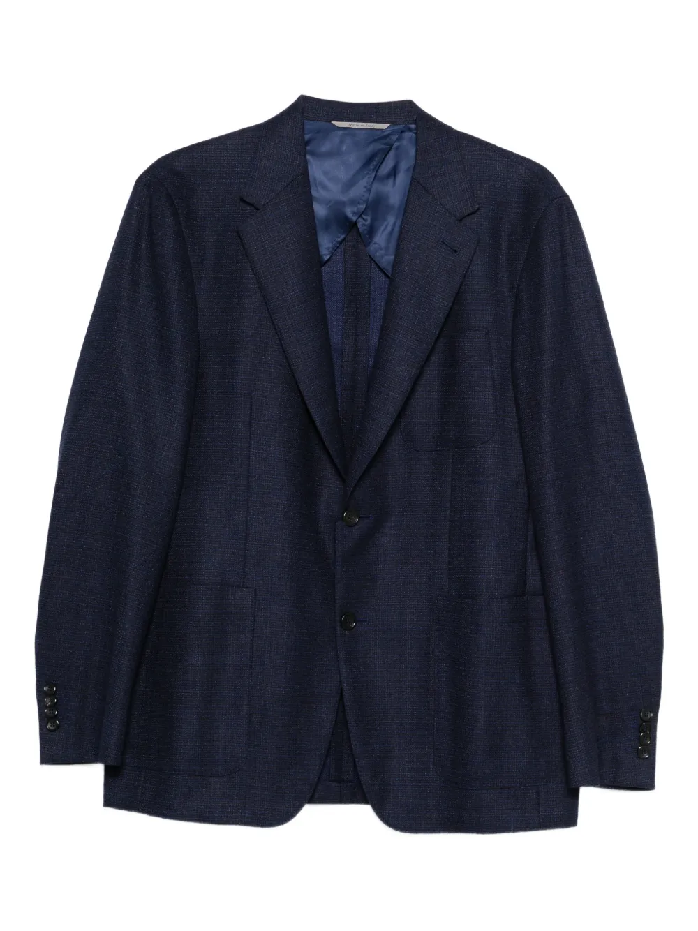 Canali single-breasted blazer | bleu | Image 1
