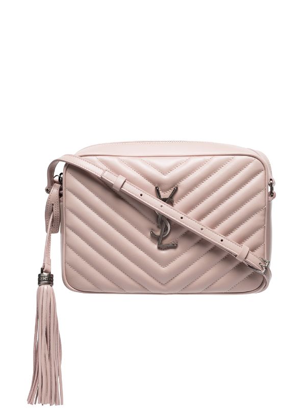 tan quilted crossbody bag