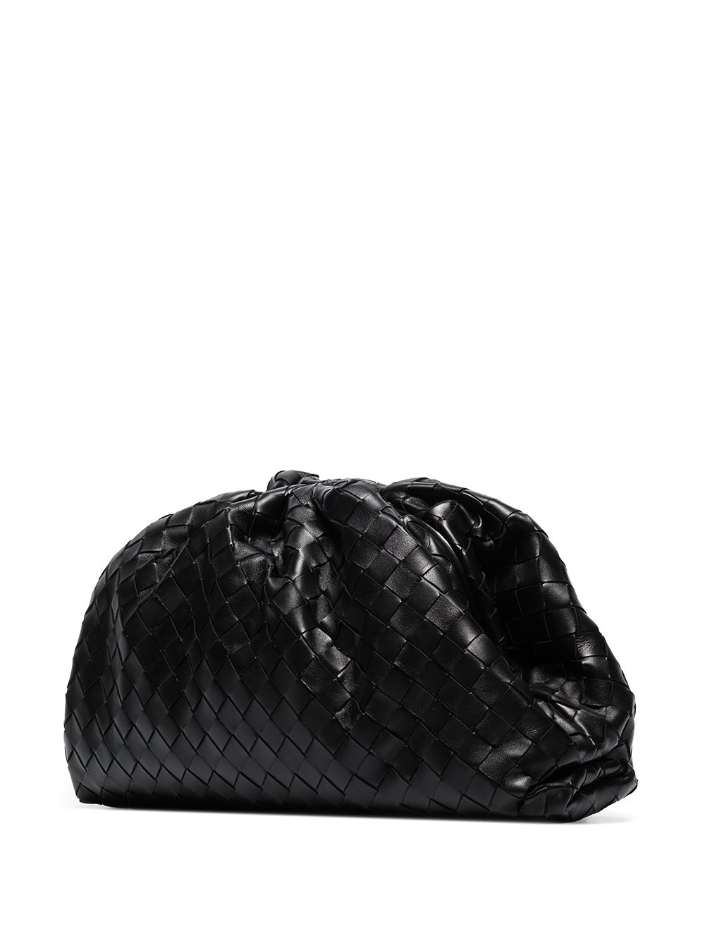 фото Bottega veneta клатч the pouch с плетением intrecciato