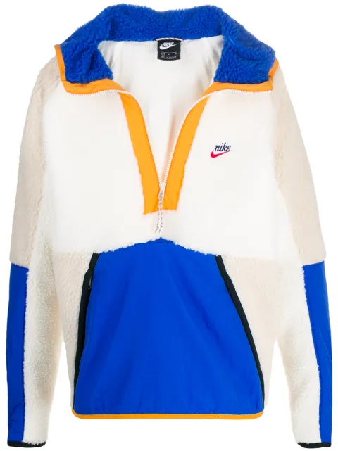 nike sherpa fleece pullover
