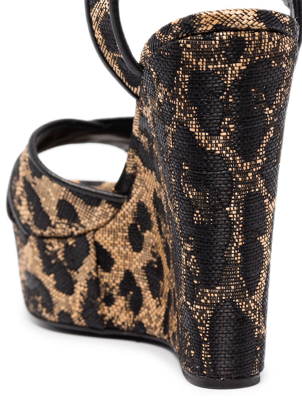 DIAXXH Leopard Print Sandals Women, New Leopard Wedge