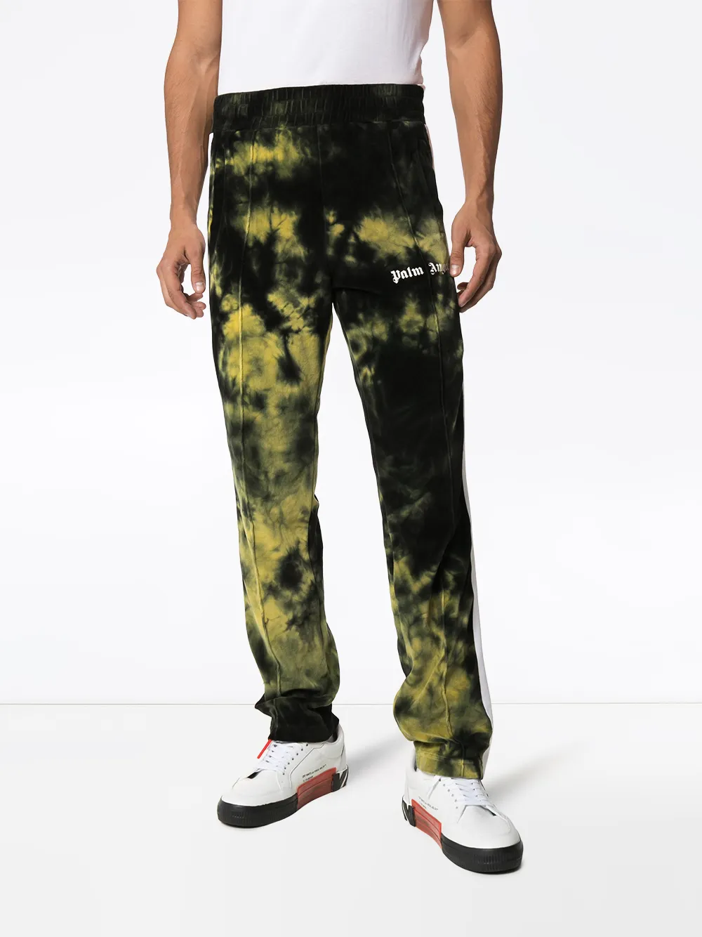 palm angels tie dye track pants