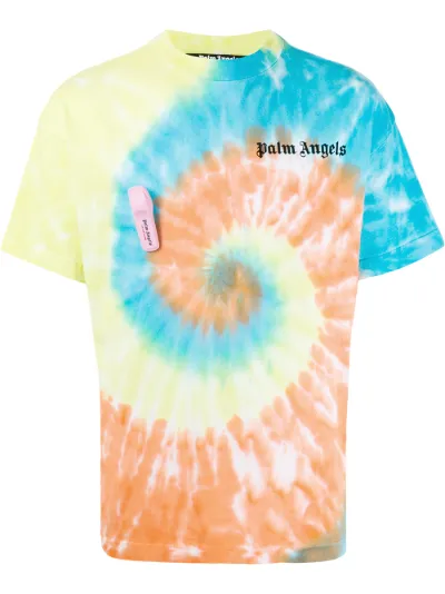 tie-dye print cotton T-shirt | Palm 