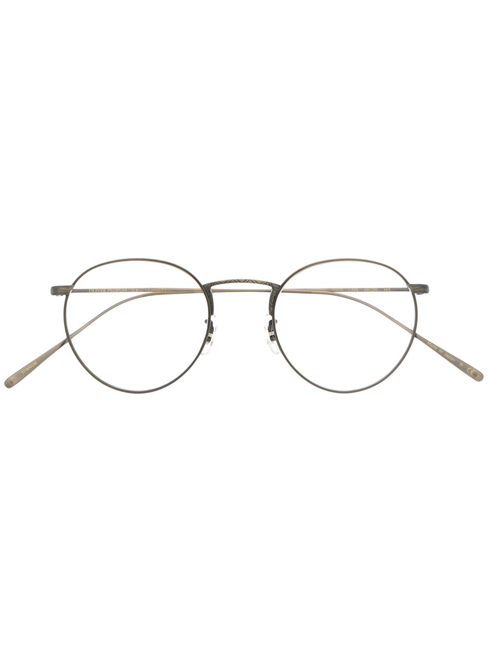 фото Oliver peoples очки в круглой оправе