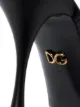 Dolce & Gabbana Amore 90mm logo plaque sandals