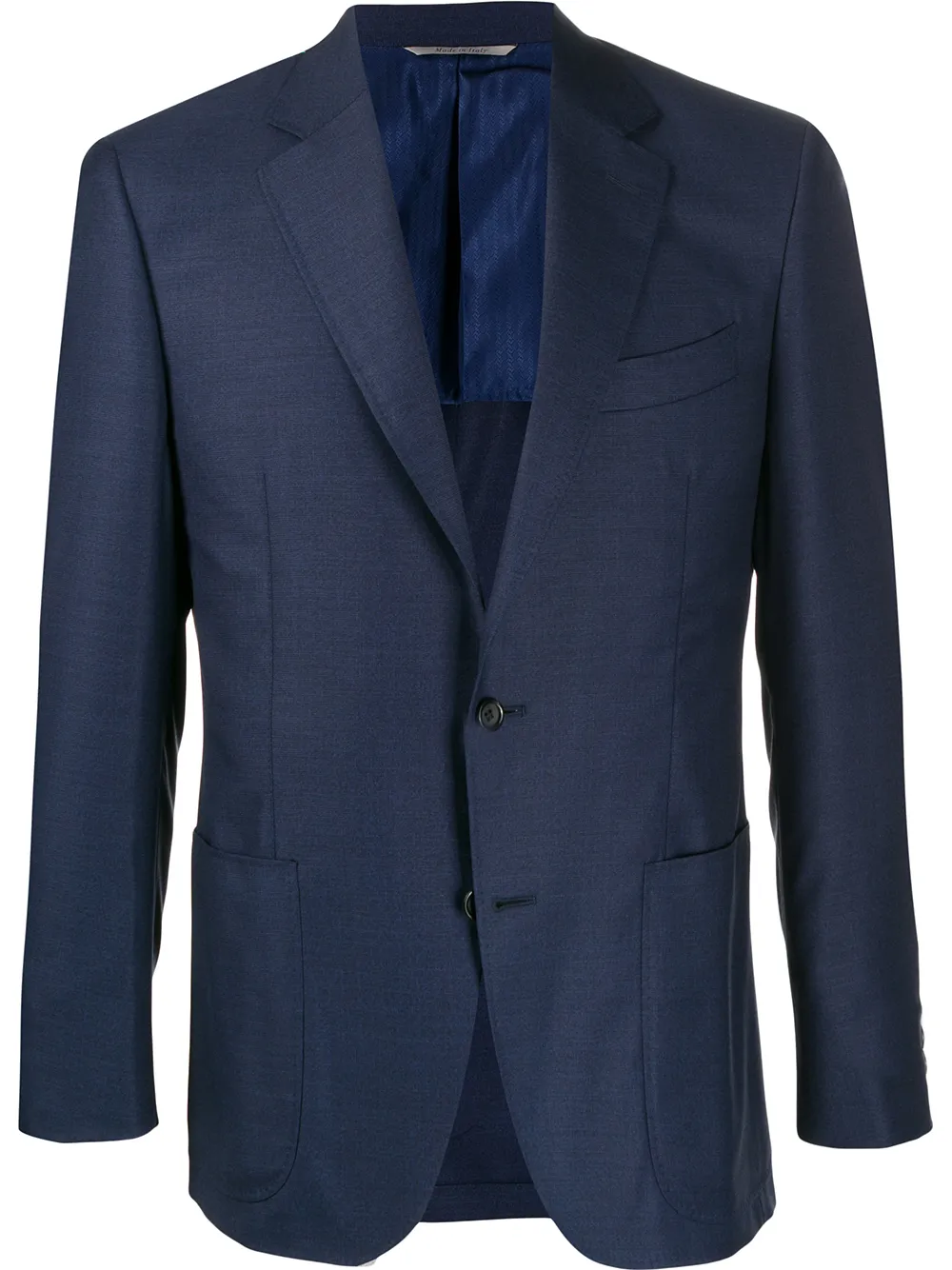 Canali single-breasted blazer | Blue | Image 1