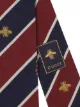 Gucci stripe print motif detail tie