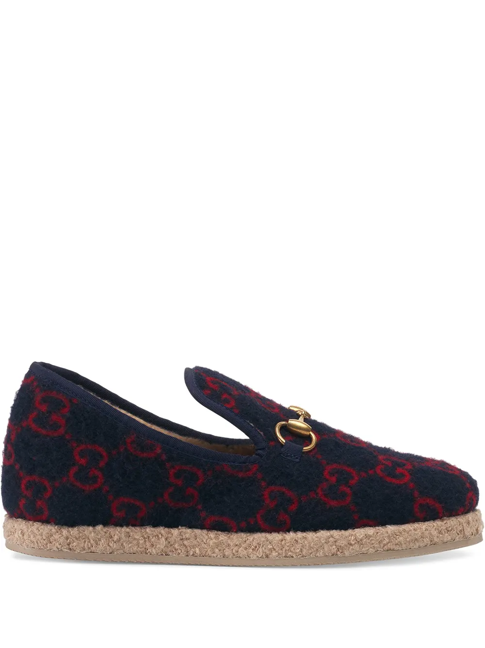 Gucci лоферы с узором GG
