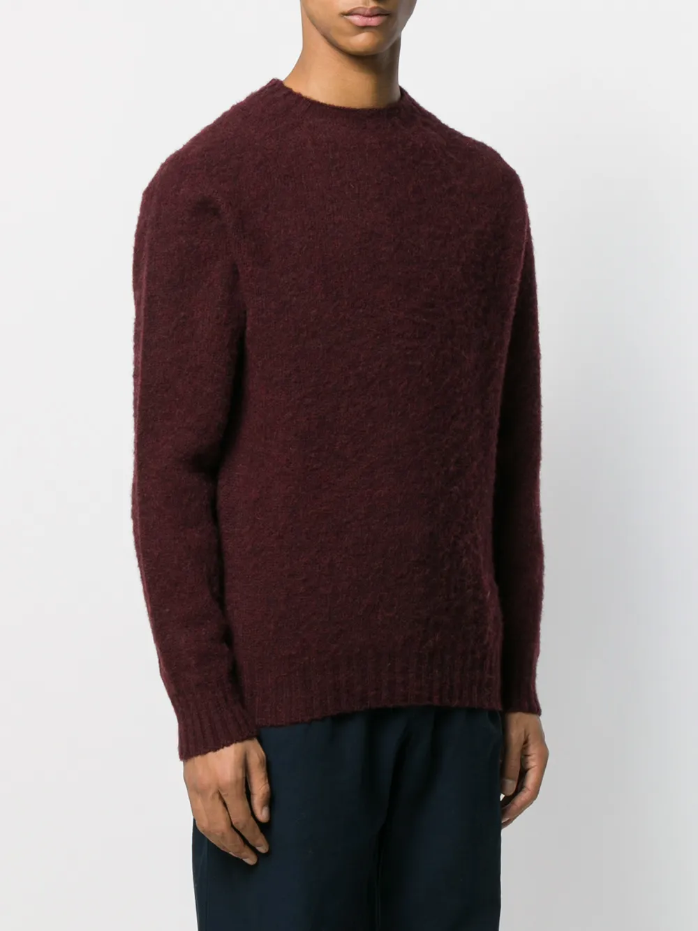 Howlin' Trui met geborstelde afwerking Rood