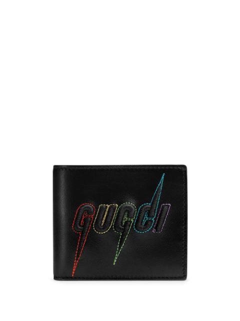 gucci embroidered wallet