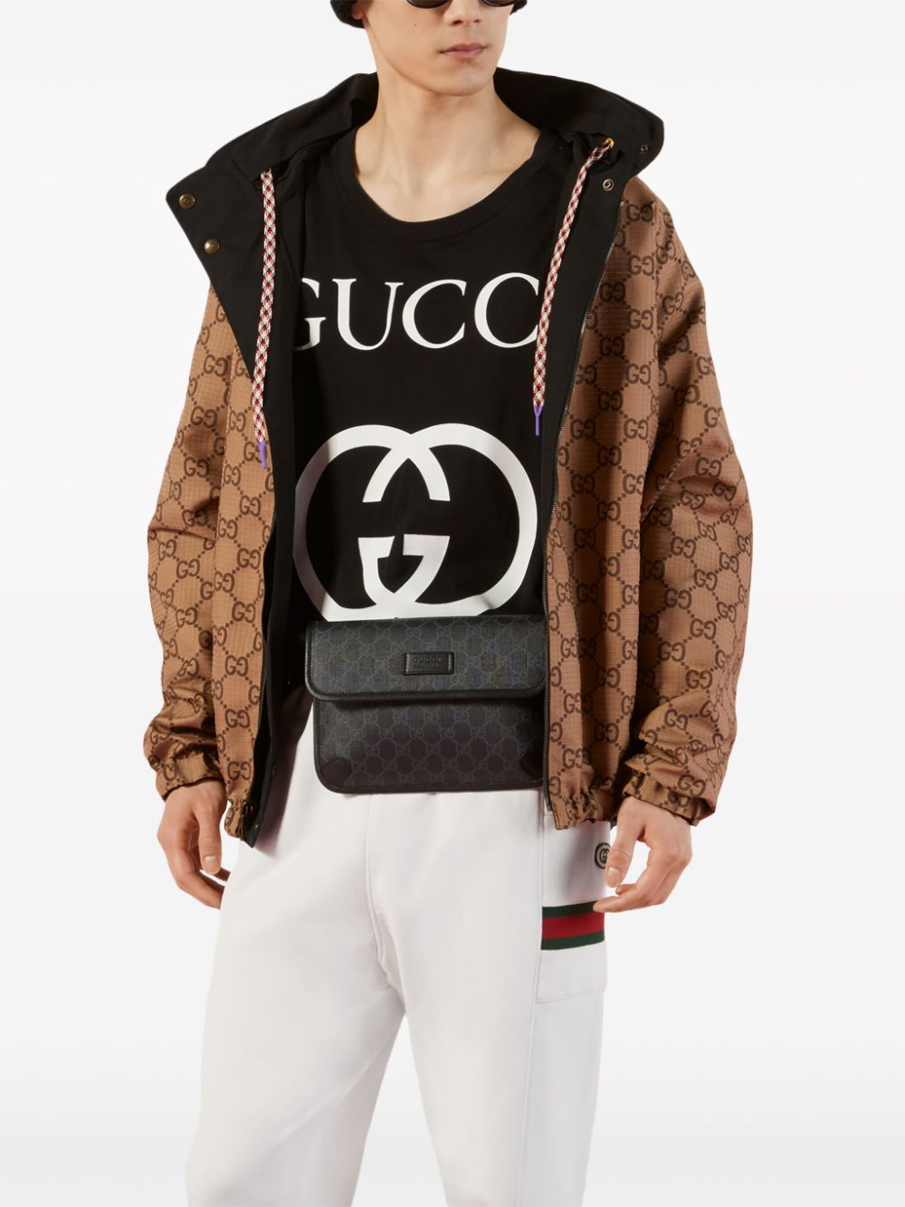 Gucci GG Black Belt Bag - Farfetch