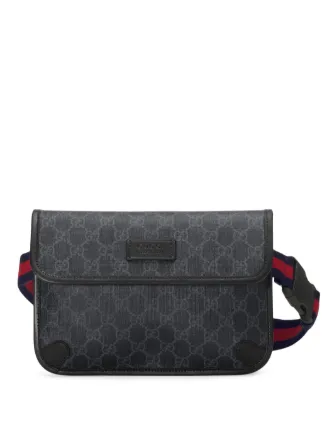Gg supreme canvas belt bag sales
