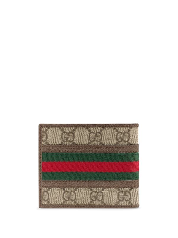 Gucci GG Supreme bi-fold Wallet And Cardholder - Farfetch