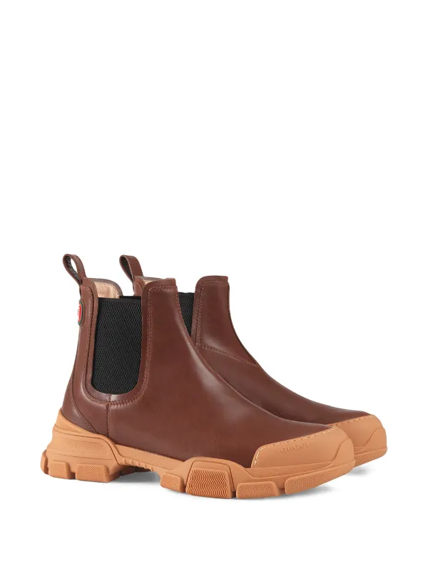 Gucci chunky sole Chelsea boots 