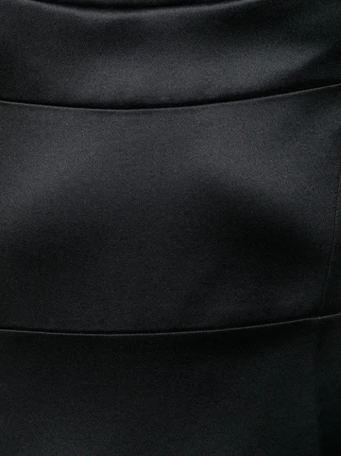 DOLCE & GABBANA DUTCHESS SATIN MIDI DRESS