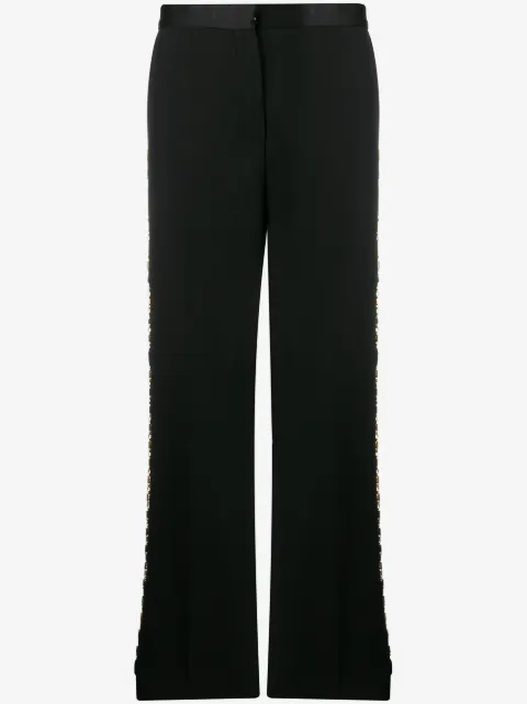 Versace Greca-chain tailored trousers