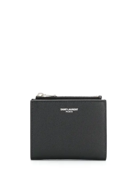 Saint Laurent zip-up wallet