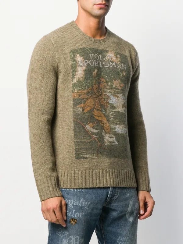 polo ralph lauren sportsman wool sweater