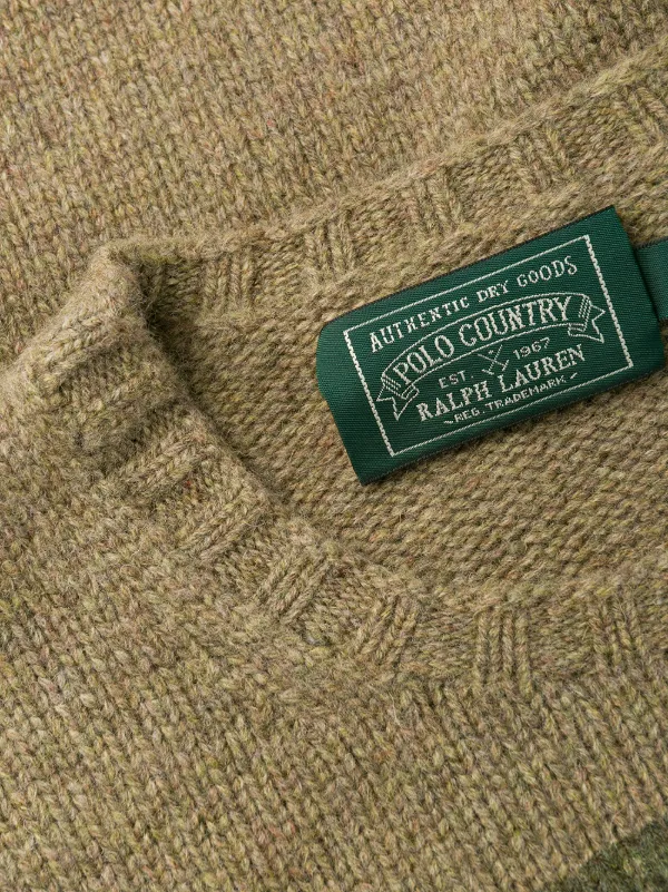 polo sportsman wool sweater