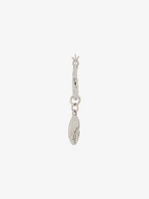 True Rocks Crab Claw hoop earring