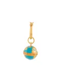 True Rocks globe hoop single earring - Blue