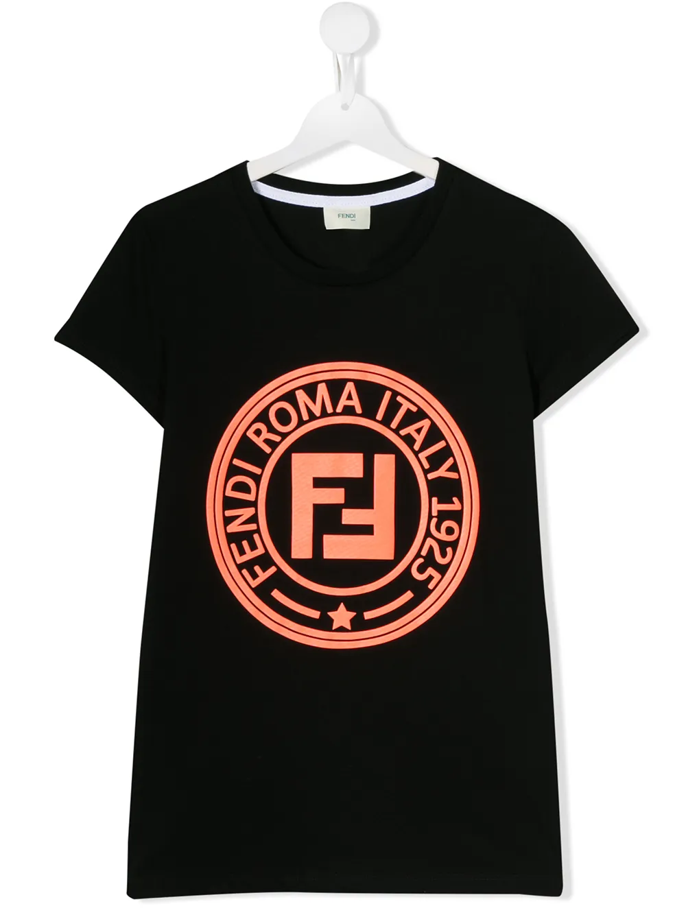Fendi Kids футболка с логотипом FF Fendi Kids футболка с логотипом FF
