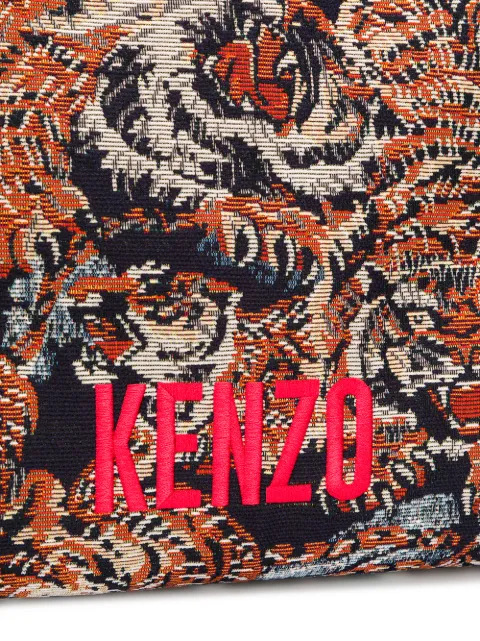 KENZO Flying Tiger jacquard tote