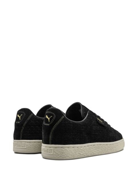 Shop Converse Suede Classic Mij Sneakers In Black