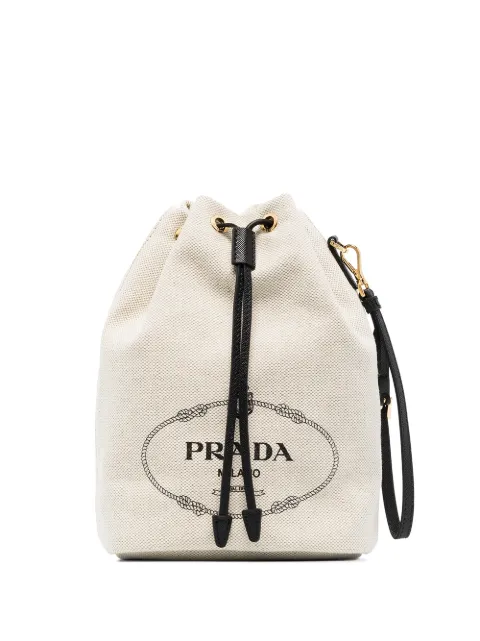 prada mini bucket bag