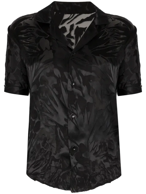 saint laurent shark shirt