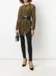 Image 2 of Saint Laurent leopard-print wool shirt