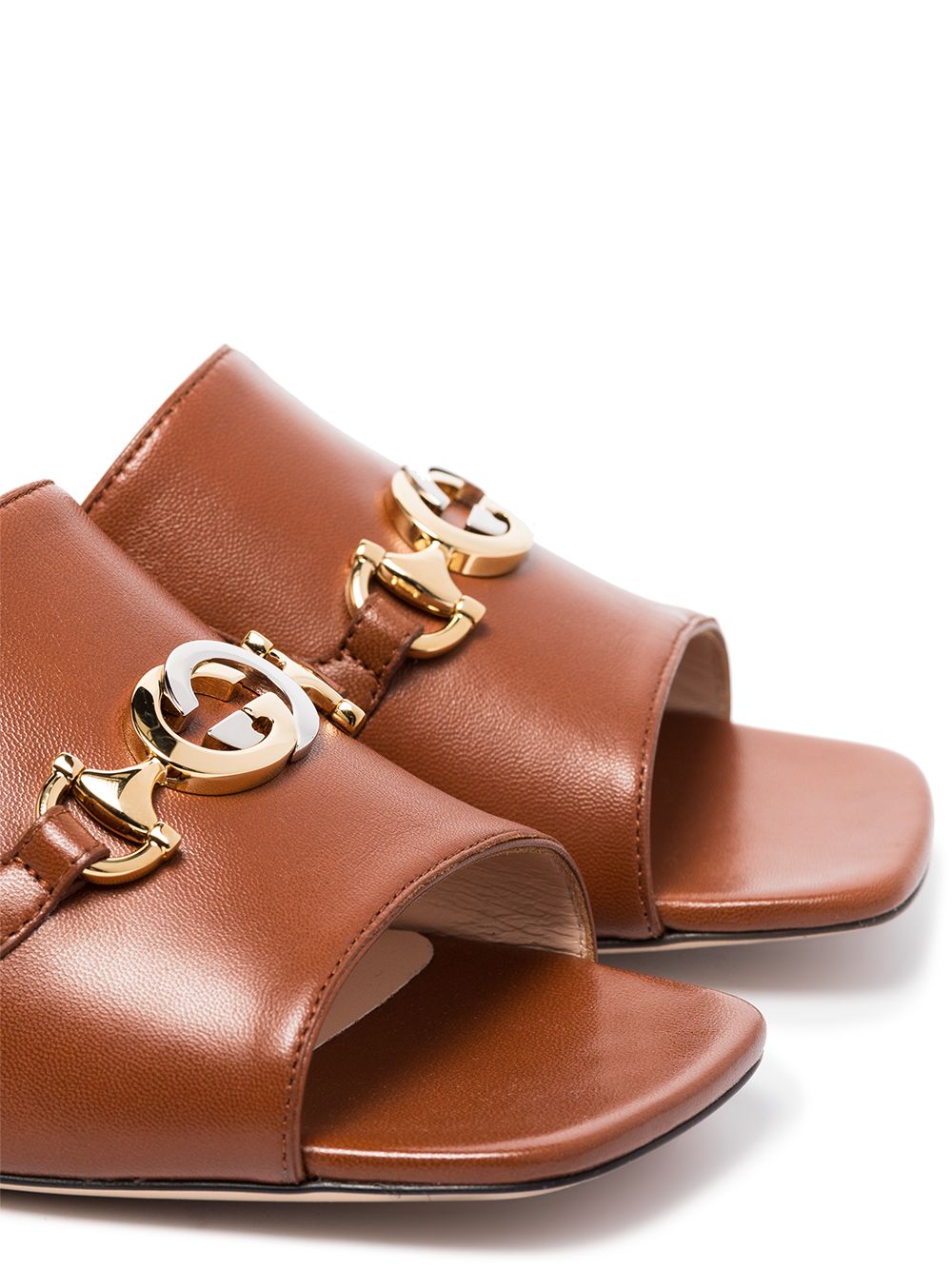 фото Gucci сандалии с пряжками и логотипом