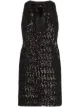 Image 1 of Saint Laurent plunging sequinned dress