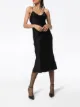 Saint Laurent midi slip dress