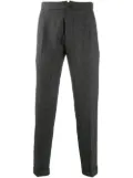 Berwich straight-leg chevron trousers - Grey