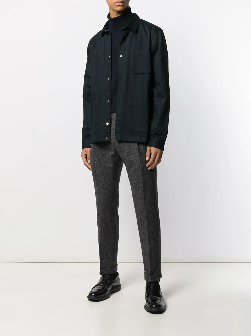 Berwich Straight broek - Grijs