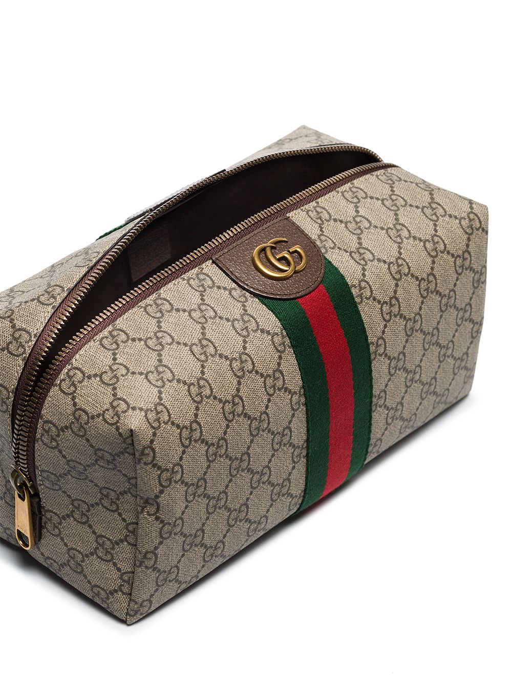 фото Gucci несессер с логотипом ophidia gg supreme