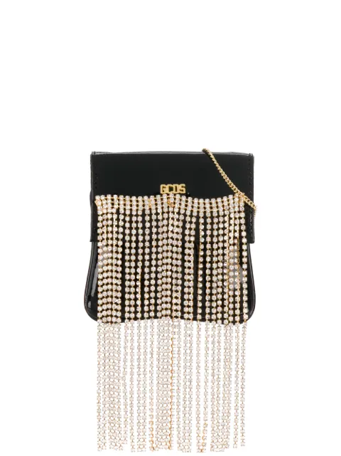 GCDS mini rhinestone crossbody bag