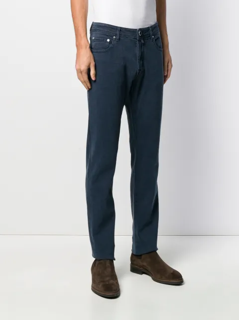 JACOB COHEN STRAIGHT-LEG DENIM JEANS