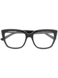 Balenciaga Eyewear Square Glasses - Black