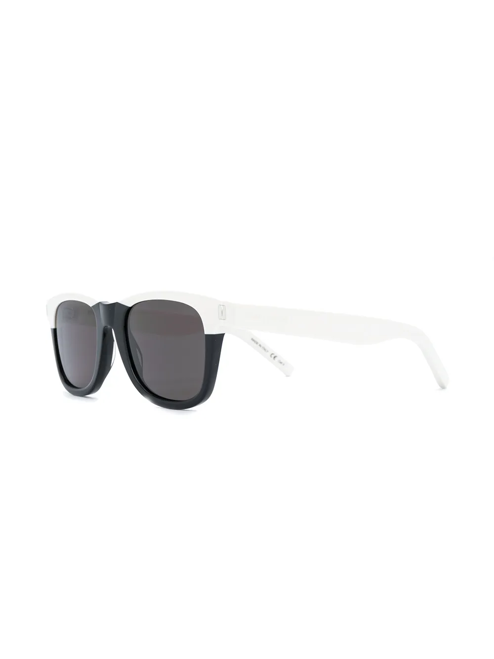 Saint Laurent Eyewear Tweekleurige zonnebril - Wit