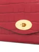Mulberry small darley shiny crocodile effect bag