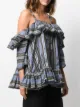 Henrik Vibskov striped ruffled top