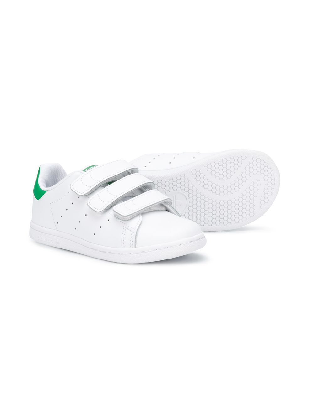 фото adidas Kids кеды Stan Smith на липучке