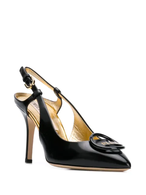 EMILIO PUCCI POINTED TOE 100MM PUMP