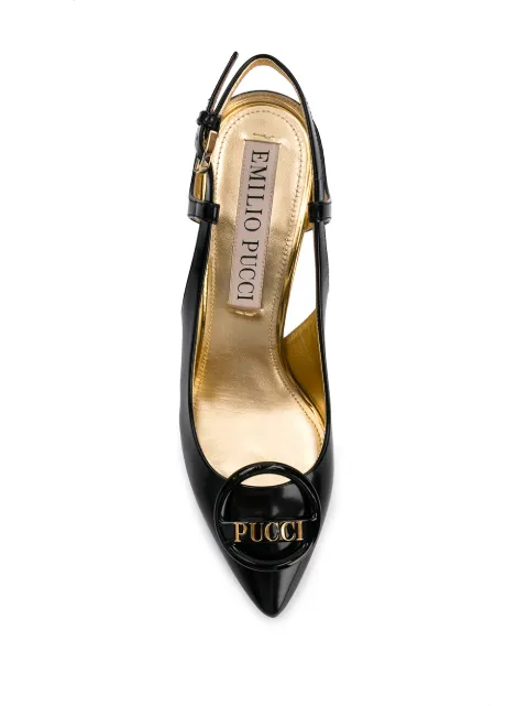 EMILIO PUCCI POINTED TOE 100MM PUMP