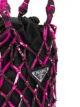 Prada net effect bucket bag