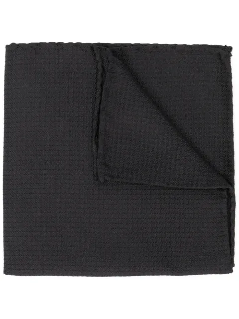 Dsquared2 Textured Pocket Square In Black