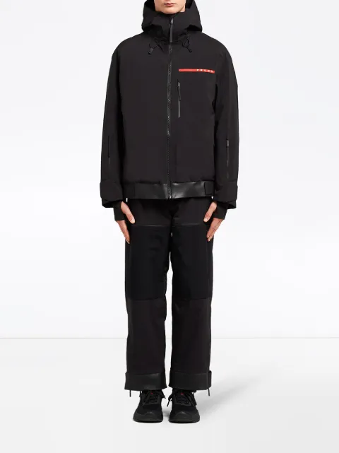 Prada linea rossa jacket green clearance